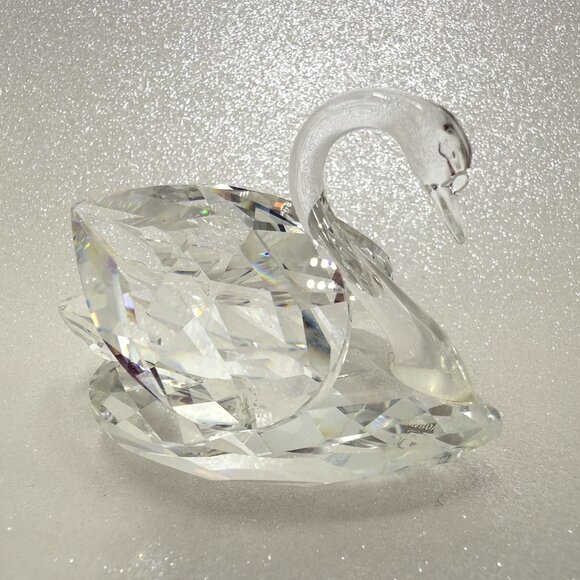 Swarovski Crystal Swan Figurine 3” x 2” - Picture 1 of 10